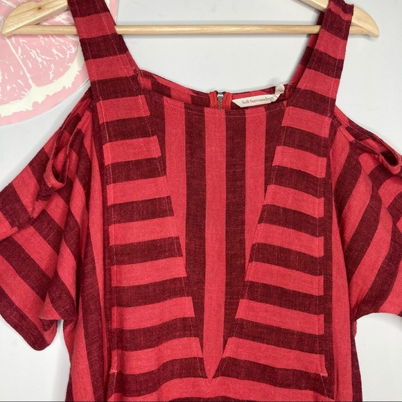 Soft Surroundings Sunset cold shoulder tunic SP - Picture 6 of 9